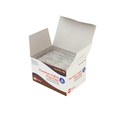 Dynarex: Povidone Iodine Prep Pad