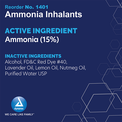 Dynarex: Ammonia Inhalants