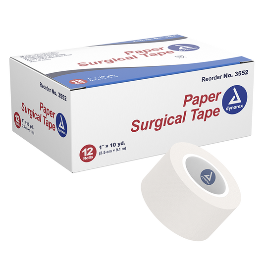 Dynarex: Paper Surgical Tape 1"