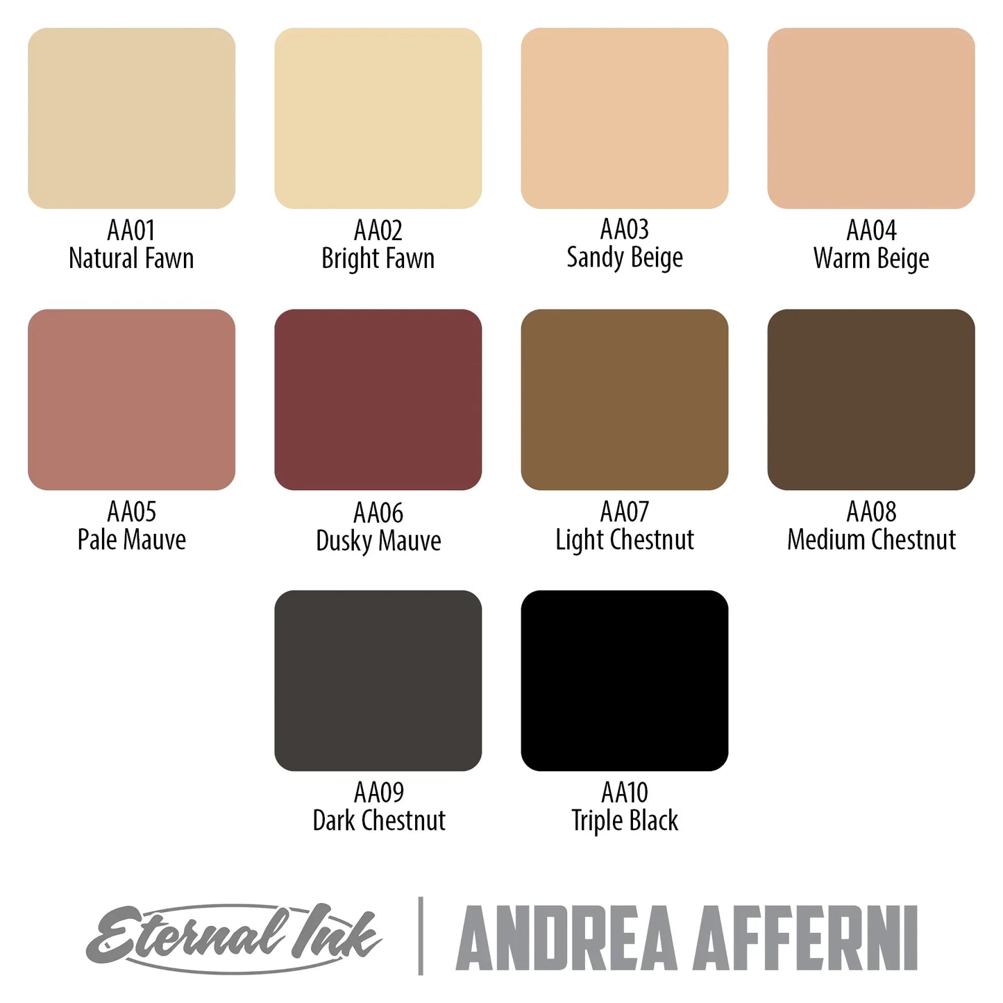 Eternal Ink: Andrea Afferni Potrait Set
