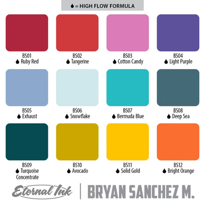 Eternal Ink: Bryan Sánchez Watercolor Set