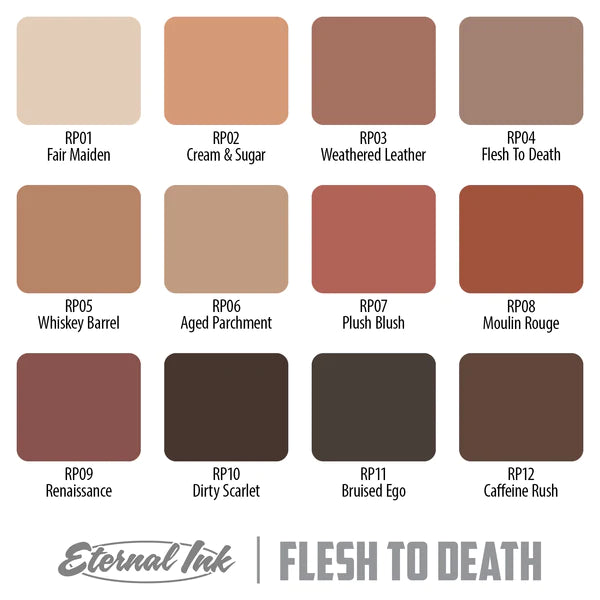 Eternal Ink: Rich Pineda Flesh to Death Set