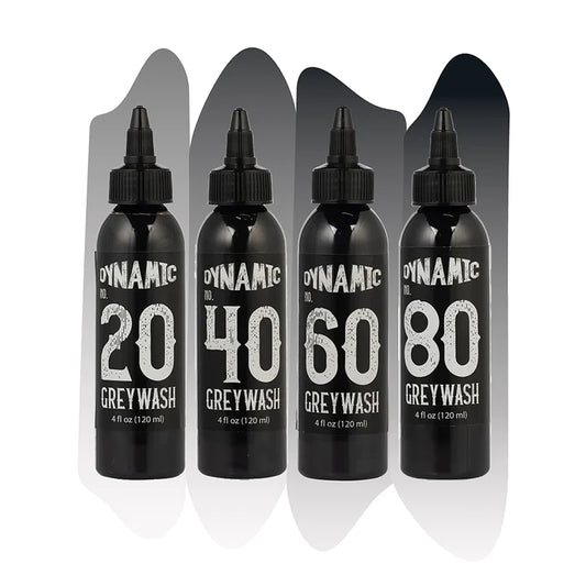 Dynamic: Greywash Tattoo Ink Set 4 4oz