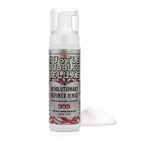 Hustle Bubbles Deluxe Foamer Antimicrobial Soap — 7 fl oz Bottle