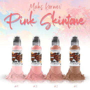 World Famous: Maks Kornev's Pink Skintone Set