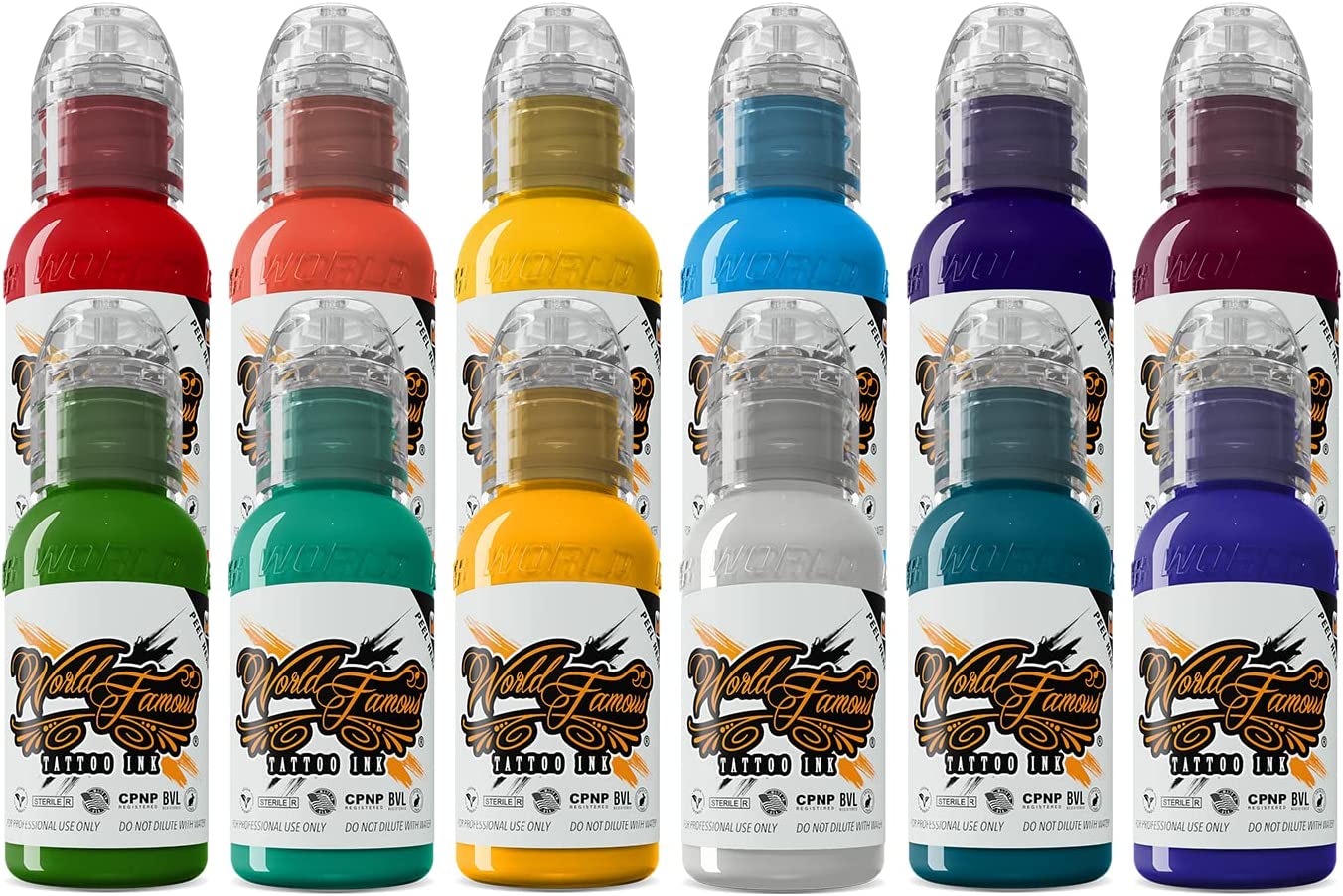 World Famous: Primary Color Ink Set #3