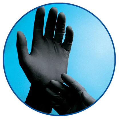 Adenna: Phantom Black Latex Exam Gloves