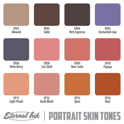 Eternal Ink: Ron Russo's Portrait Skin Tones