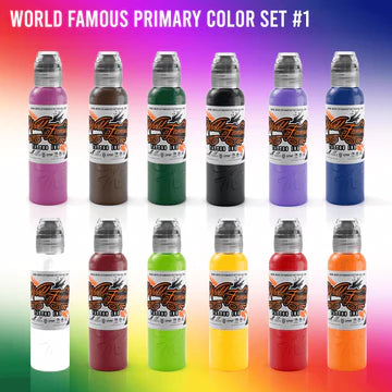 World Famous: Primary Color Ink Set #1