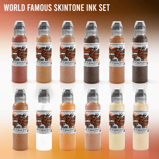 World Famous: Skintone Ink Set