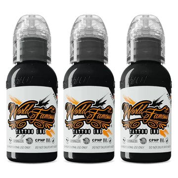World Famous: 3 Bottle Grey Wash Set