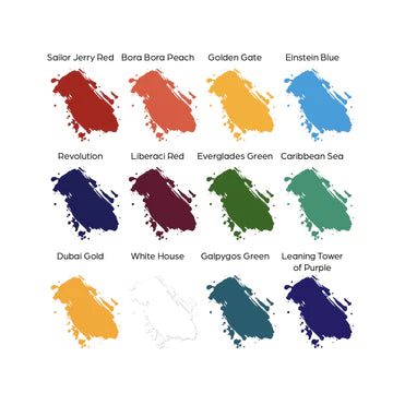 World Famous: Primary Color Ink Set #3