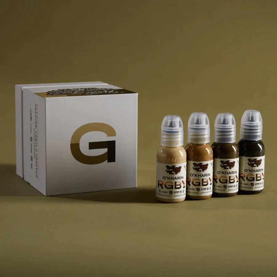 World Famous: SASHA O’KHARIN RGBY SKIN TONE SET OF 16 COLORS