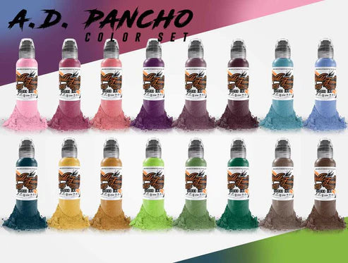 World Famous: A.D. Pancho 16 Color Set 1oz
