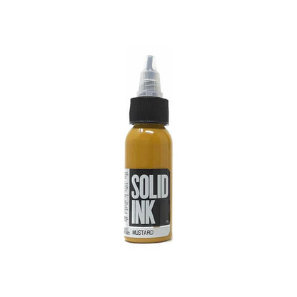 Solid ink: Mustard
