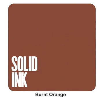 Solid Ink: Burnt Orange