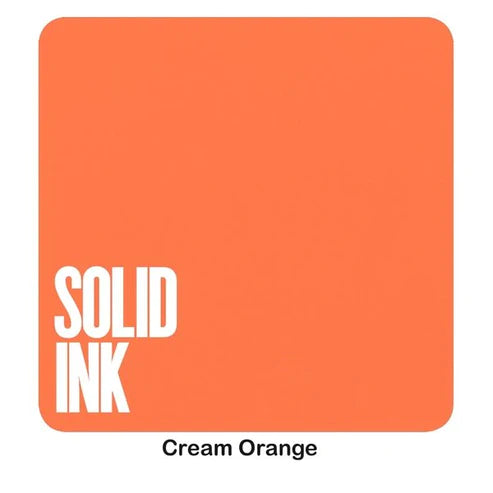 Solid Ink: Cream Orange