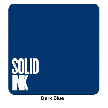 Solid Ink: Dark Blue