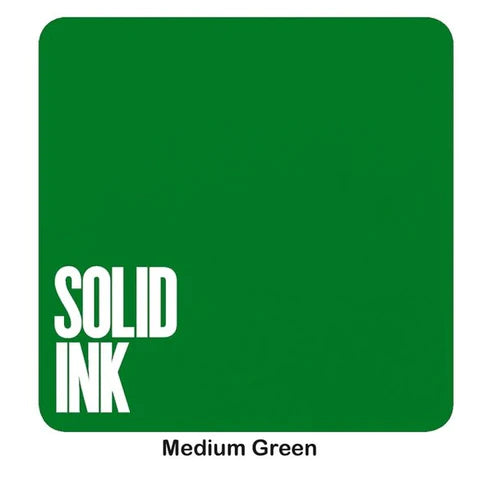 Solid Ink: Medium Green