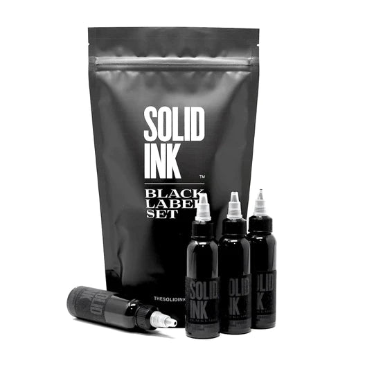 Solid Ink: Black Label Greywash Set