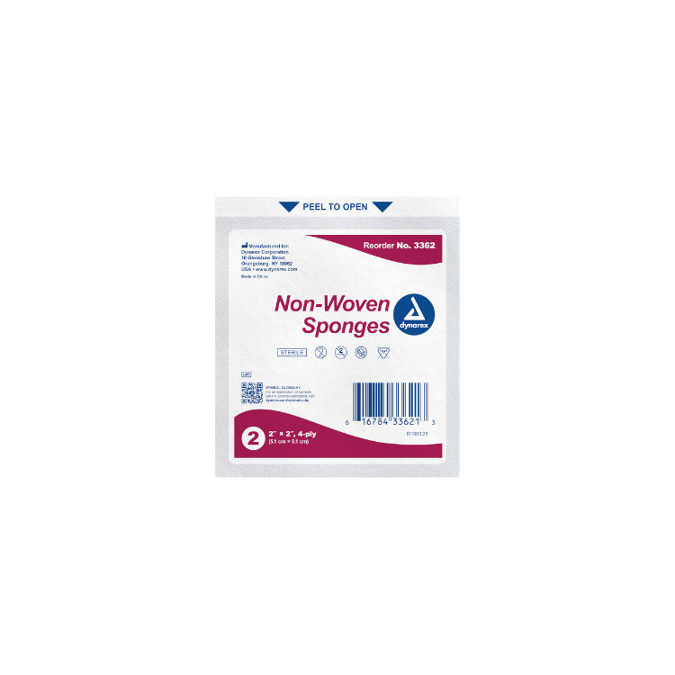 Dynarex: Non-Woven Sponge 2x2